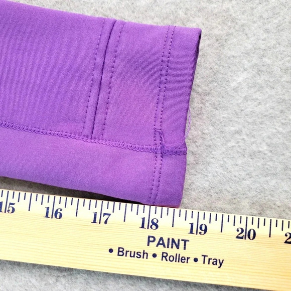 RM Running Man Pullover Womens Medium Purple Athletic Top Hot Chocolate 5K 15K - Picture 12 of 15